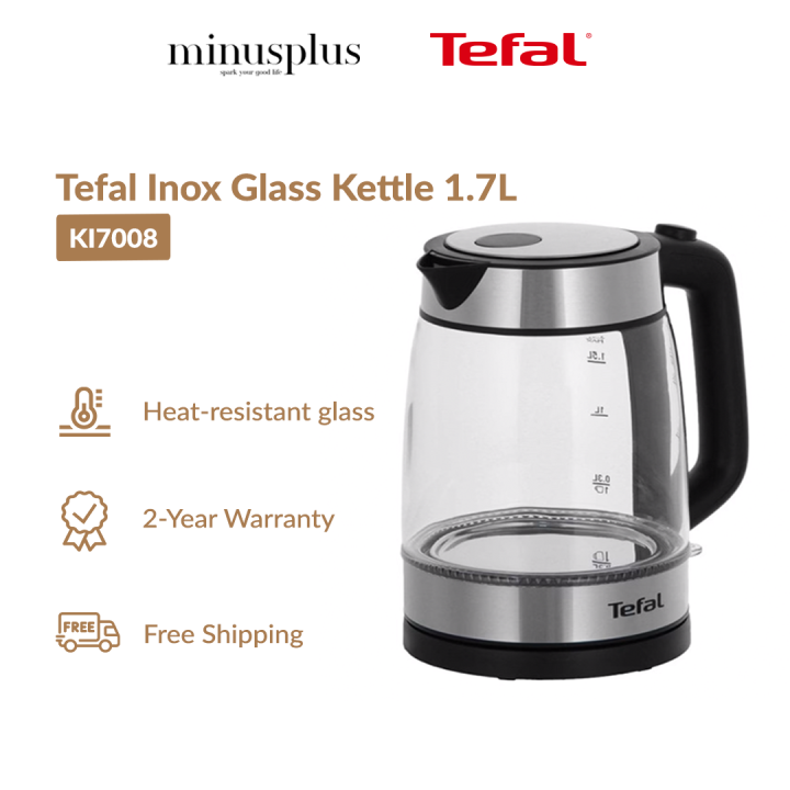 TEFAL KI7008 GLASS KETTLE 1.7L