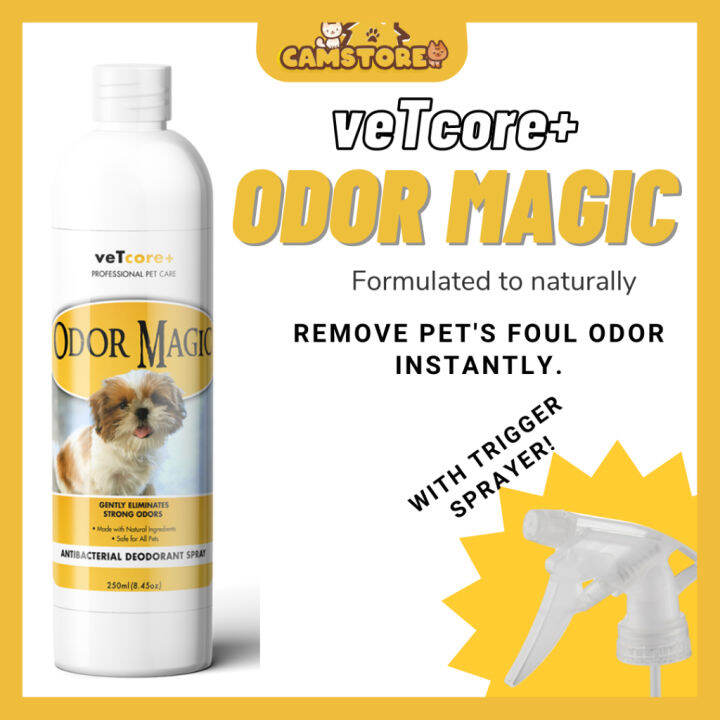 【COD】 VetCore+ Odor Magic 250ml (Antibacterial Dog Deodorant Spray