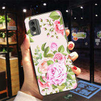 เคสสำหรับ Nokia โทรศัพท์ C32 6.5 "กรณีเคสซิลิโคนแบบนิ่มดอกไม้เคสกันกระแทก Funda ทันสมัย