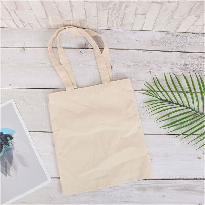 Eco Tot Grocery Storage Casual Pure Color Shopping Foldable Bag Shopping Bag Linen Bag