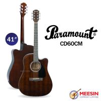 Paramount CD60CM กีตาร์โปร่ง 41 นิ้ว ไม้มะฮอกกานีเคลือบเงา