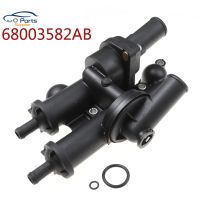 68003582AB 4884571AB Thermostat Housing Fits for Dodge 2008 2009 2010 2011 2012 2013 Engine Cooling Valve Car Accessories