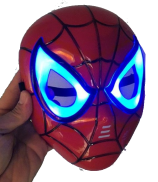 Đồ chơi mặt nạ người nhện Spider Man dùng pin có nhạc đèn- Tặng kèm pin