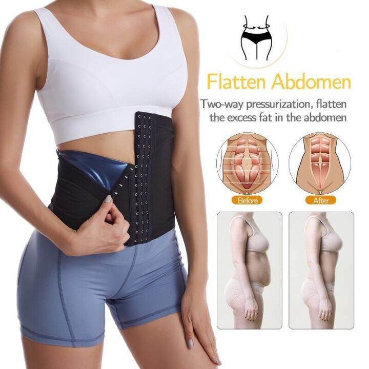 Sauna Slimming Belt Waist Trainer for Weight Loss Waist Trimmer Sauna