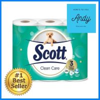 กระดาษชำระ SCOTT CLEAN CARE แพ็ค6TOILET TISSUE SCOTT CLEAN CARE PACK 6 **ราคารวม Vat แล้วค่ะ ไม่มีบวกเพิ่ม**