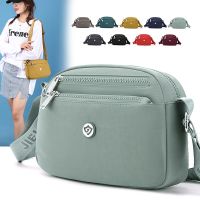 [COD] Messenger bag 2022 summer new shoulder cross-border trendy nylon cloth lightweight multi-layer pocket ladies