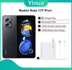 Global Rom Xiaomi Redmi Note 11T Pro Plus 5G 6.6 120W Fast Charge 4400mAh  Battery 2460x1080 Pixels Chinese Rom