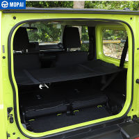 MOPAI Stowing Tidying for Suzuki Jimny JB74 Car Rear Trunk Curtain Cover Storage Bag Net for Suzuki Jimny 2019 2020 Accessories