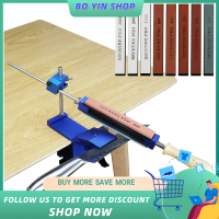 BO YIN แบบพกพา Cut-Ter Sharpener Professional โลหะครัว Sharpening System เครื่องมือ Fix-Angle Whetstone เครื่องบดหินบด