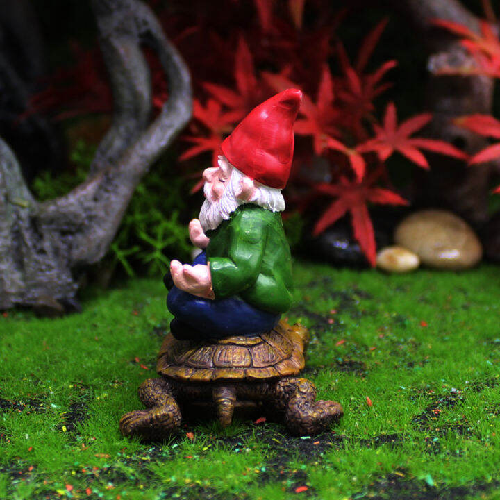 dwarf-miniature-collectible-elf-gnome-garden-decoration-garden-gnome-decoration-micro-landscape-elf-figurine-zen-turtle-figurine