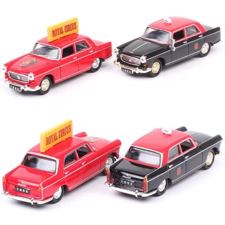 1-87-scale-small-classic-universal-hobbies-peugeot-404-berline-196-taxi-royal-circus-diecast-metal-car-model-toy-vehicle-replica