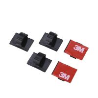 20Pcs 3M Self-adhesive Wire Tie Cable Clamp Clips Holder for Car Dash Camera GPS Headphone Table Desk Storage Adhesives Tape