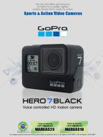 Gopro Hero 7 Black Original Special Bundle Action Camera Go Pro Hero7 Sport 12MP Photo Live Streaming Cam 4K 60Fps 1080P 240Fps