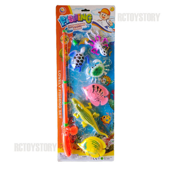 rctoystory-ของเล่น-ชุดตกปลา-6-ตัว-แผง-หัวแม่เหล็ก-รุ่น-895b