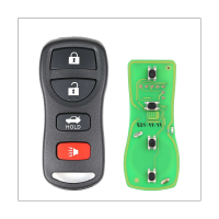 Wire Remote Key Fob Flip Separate 4 Button for NISSAN Style for VVDI Key Tool for Xhorse XKNI00EN