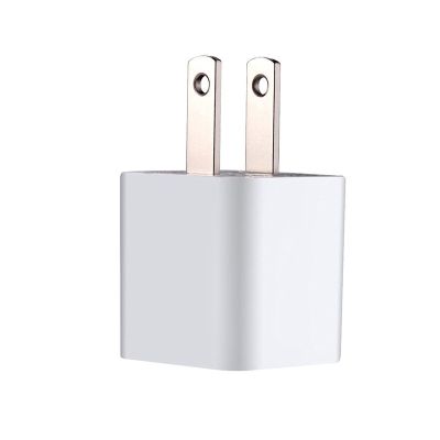 USB Power Adaptor Wall Charger for Android and for iPhone, Portable Travel Charger