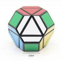 Qj Skewb Hex Fishers รูบิครูปแปดเหลี่ยมที่ถูกตัดทอนของเล่นเพื่อการศึกษาลูกบาศก์มายากลสำหรับเด็กของขวัญ