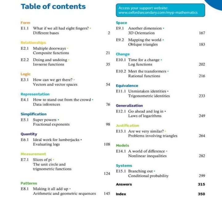 หนังสือเรียนคณิตศาสตร์มัธยมตอนต้นจุด-ib-myp4เก้าชั้นประถมศึกษาปีที่5