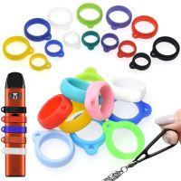 10/20/30Pcs Multicolor Silicone Lanyard Ring Portable Mini Elastic Solid Color Non-slip Rings Hanging Ring Rope Accessories 【hot】yuanfei88858fjx ！