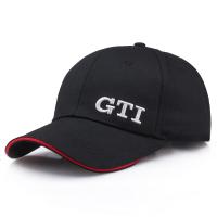 GTI ชายหมวกเบสบอลหญิง Topi Bordir ม่านบังแดดหมวกกีฬาหมวกแบบปรับได้087