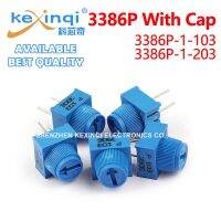 10pcs 3386P-1-103 3386P Precision Adjustable Resistance 10k 20k Adjustable Potentiometer with Cap code 103 203