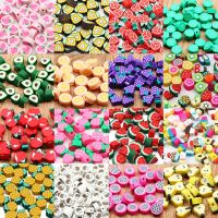 8-13mm Fruit Polymer Clay Spacer Beads Loose Beads For DIY Jewelry Making Handmade Key Chain Earrings Necklace Bracelet Supplies DIY accessories and o