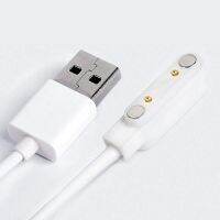 Hot K สายชาร์จแบบแม่เหล็กสมาร์ทวอท์ช2ขาอเนกประสงค์,USB 2.0ตัวผู้ถึง2ขาแท่นชาร์จแม่เหล็ก Y95สาย