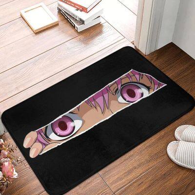 Future Diary Mirai Nikki Entrance Doormat Home Decoration Mirai Nikki Eyes Yuno Gasai Doormat Carpet for Living Room Bedroom Mat