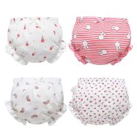 (TER)3 Piece/Lot Baby 100% Cotton Panties Girl Soft Briefs Female For Newborn Children Underwear Infant Kids Cartoon Bow Underpants