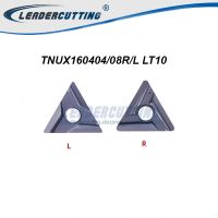 TNUX160404R LT10 TNUX160404L LT10 * 10pcs เม็ดมีดกลึง ใบมีดตัดสำหรับผู้ถือ