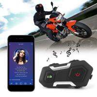 Bluetooth Helmet Intecom Wireless Headphone Speaker Motorbike Headset 1200m FM