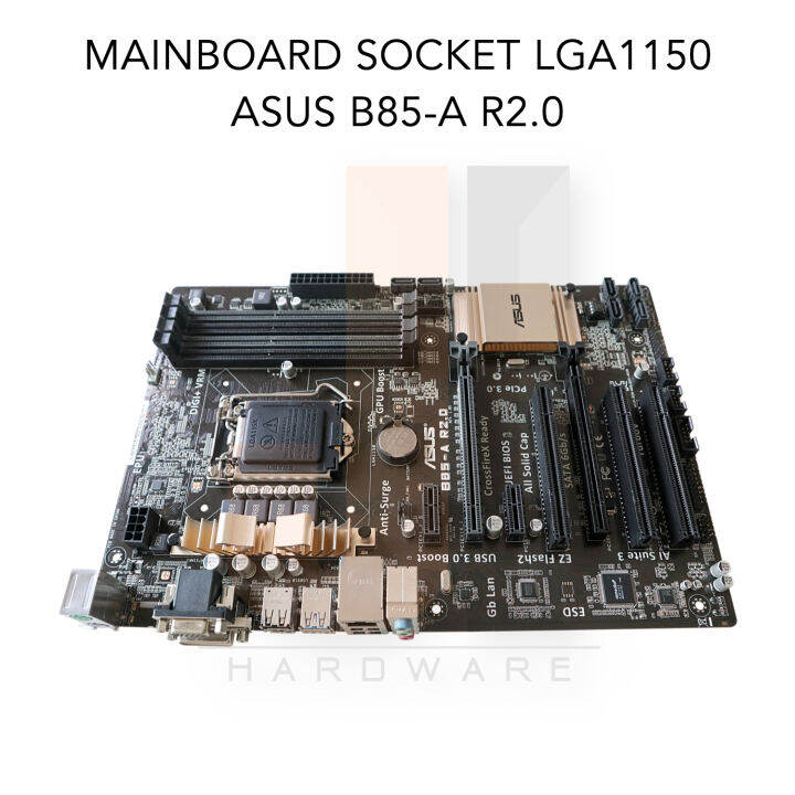 mainboard-asus-b85-a-r2-0-lga1150-support-intel-core-i-gen-4xxx-and-gen-4xxx-refresh-series-สินค้ามือสองสภาพดีมีฝาหลัง-มีการรับประกัน