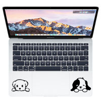 【☑Fast Delivery☑】 dang676 สติกเกอร์แทร็คแพดรูปลูกสุนัขน่ารักสำหรับ Macbook Pro 16 "Air Retina 11 12 13 14นิ้ว Hp Mac Book โน๊ตบุ๊คทัชแพด