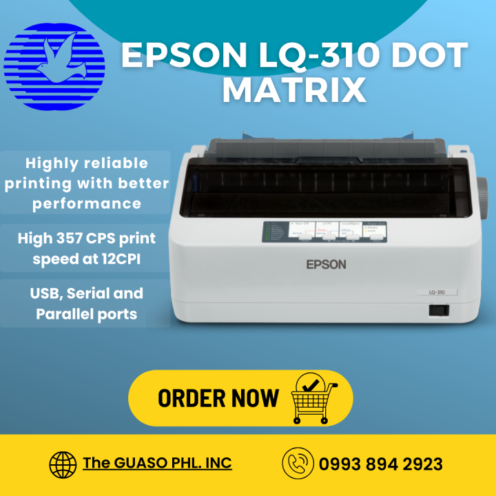 Epson Lq 310 Dot Matrix Single Function Printer Lazada Ph 0353