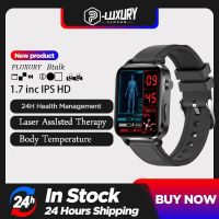 ☽ 2023 New Smart Watch Men Laser assisted therapy three high Health Heart Rate Blood Pressure Sport Smartwatch Sleep Monitoring