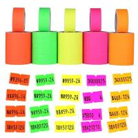 500pcs/roll Colorful Price Label Paper Tag Mark Sticker For MX-5500 Labeller Gun Self-adhesive Design Price Label Retail TagsAdhesives Tape