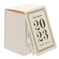 Small Desk Calendar 2024 Desk Calendar Office Supplies Table Calendar for Decor