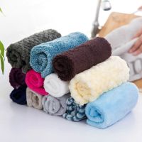 1 Pc Bamboo Fiber Dish Cloth Home Kitchen Cleaner Wipping Washing Rags Car Cleaning Towel Cloth Bathroom Dust Hand Dryer Towel Dish Cloth  Towels