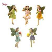 ALI-Shopping victoria 5x Fairy Garden Fairy Garden Figurines สำหรับ Planter Pot Hanger Decorations