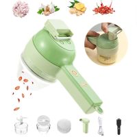 【CW】 NEW Handheld Electric Vegetable Cutter Shredders Crusher Garlic Ginger Masher Machine Accessories Gadgets