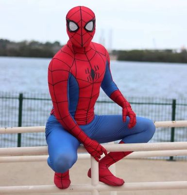 Spectacular Spyboy Costume Cosplay Superhero Zentai Bodysuits Jumpsuit Lycra Spandex Disfraces Para Halloween Costume Adult/Kids
