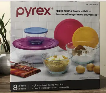 Pyrex 8-Piece Mixing Bowl Set Costco