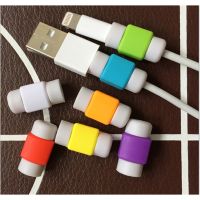 ตัวป้องกันสายเคเบิล ซิลิโคน ลายการ์ตูนน่ารัก / ตัวป้องกันสายชาร์จ USB ป้องกันการแตกหัก / เคสป้องกันสายข้อมูล