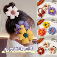 【hot sale】❦▨✌ C05 New Sunflower Hair Rope Childrens Flower Hair Ring High Ponytail Head Rope Fashion Childrens Hair Accessories