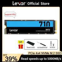 Lexar Ssd M2 Nvme Ps5 2Tb 1Tb 500GB NM710 M.2 2280 PCIe Gen4.0x4แผ่นฮาร์ดไดรฟ์โซลิดสเตทไดรฟ์ภายในสำหรับโน้ตบุ๊ค/เดสก์ท็อป Igdxch