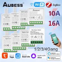 Gxal46093 Tuya Zigbee 3.0 DIY การควบคุมเวลารีเลย์อัตโนมัติเบรกเกอร์ทำงานร่วมกับ Alexa