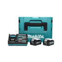 MAKITA / มากีต้า ชุดแบตเตอรี่ 40 โวลต์ (2.5Ah) MAKITA รุ่น MKP1G001 ประกอบกด้วย แบตเตอรี่ ลิเธียมไอออน รุ่น BL4025 2 ก้อน (MP191J82-4)