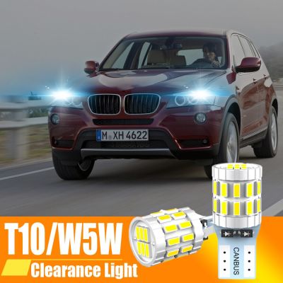 2x LED Clearance Light Blub Parking Lamp T10 W5W 2825 Canbus For BMW F12 F13 F06 E65 E66 E67 F01 F02 F03 F04 X3 E83 X3 F25 X5 X1 Bulbs  LEDs HIDs