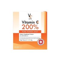 Vit c Vitamin c 200% Pure Power Shot - 14ซอง วิตามินซีเพียว [แท้100%/พร้อมส่ง]