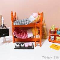 【hot】∈  1/12 Dollhouse Beds LivingRoom Pretend Ideas Kids